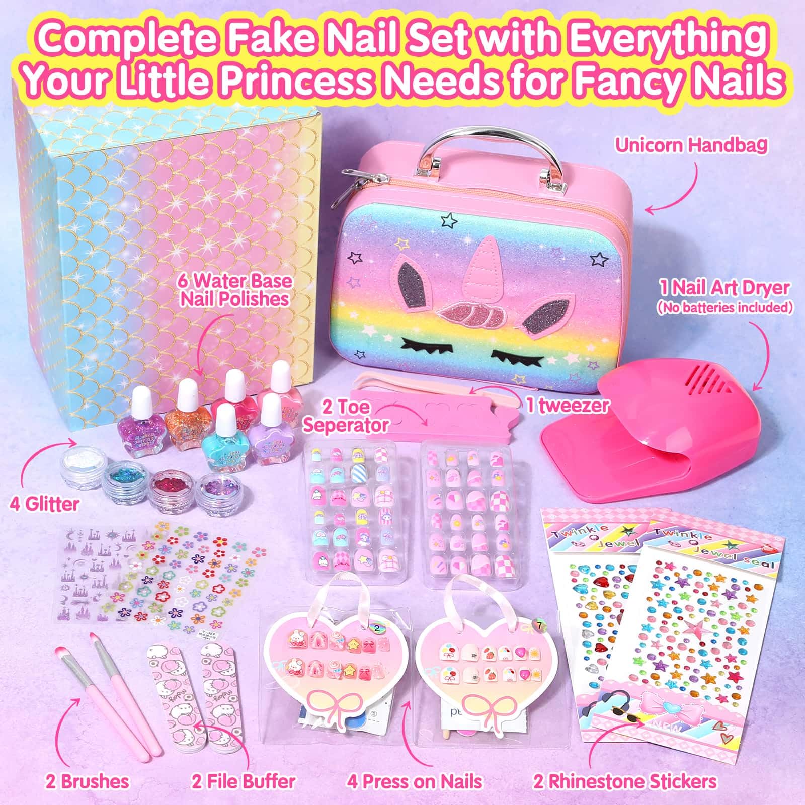 Acejoz étui licorne – rangement pratique pour tous les accessoires du kit.