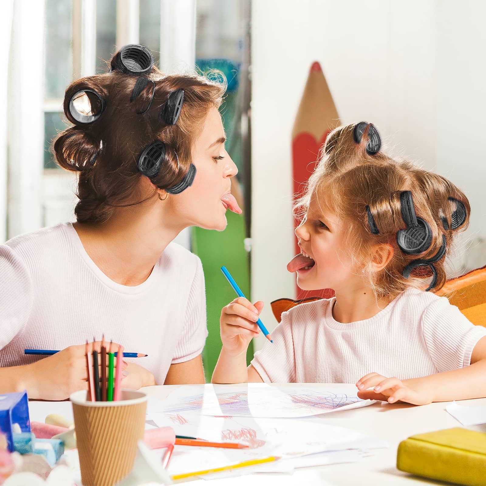 Acejoz volume et éclat des cheveux grâce aux boucles durables.
