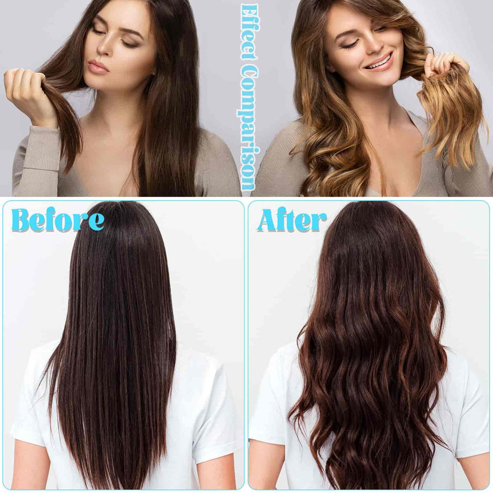 Utilisation rapide et efficace avec clips inclus pour coiffure à domicile