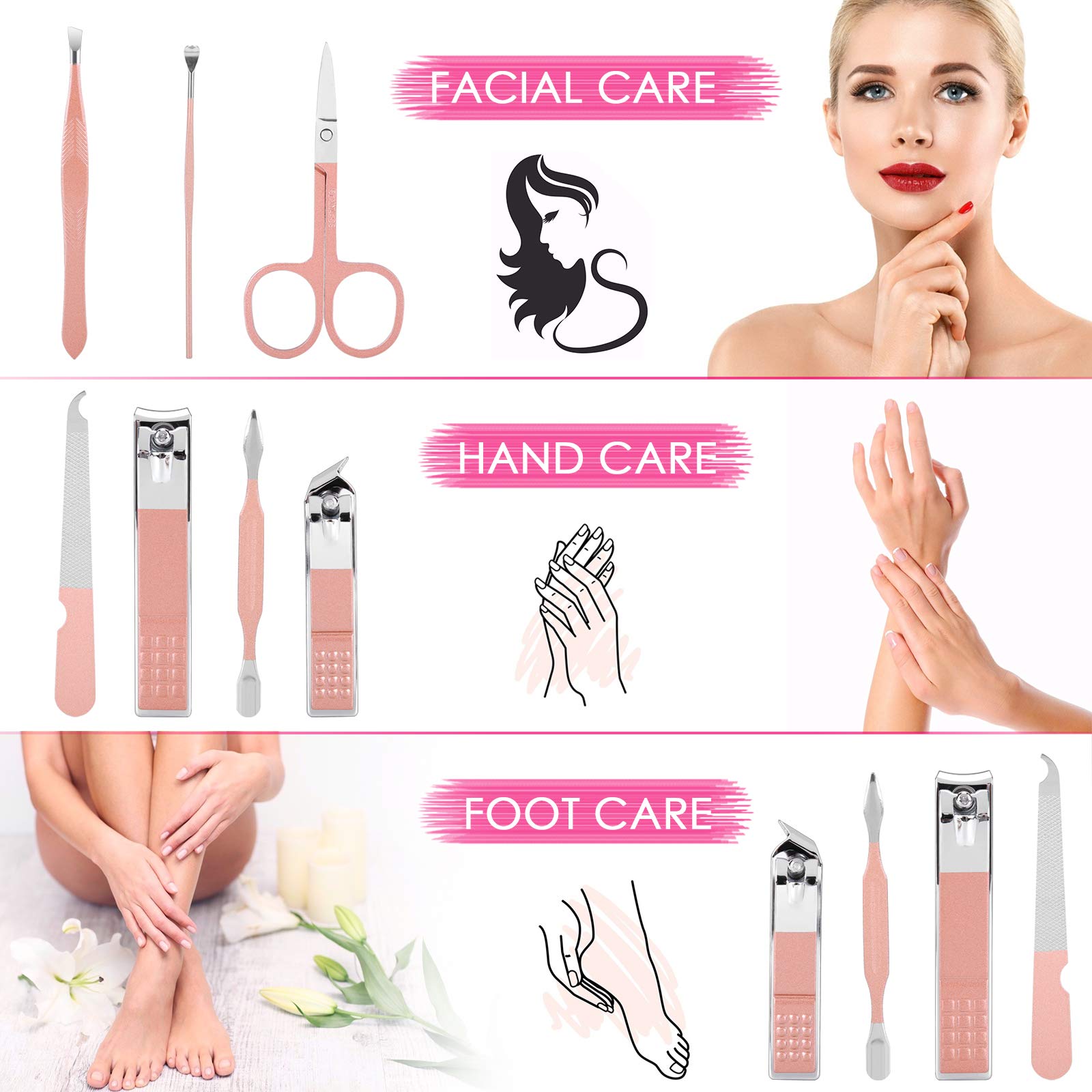 Ciseaux cuticules Aceoce en acier pour coupe précise.