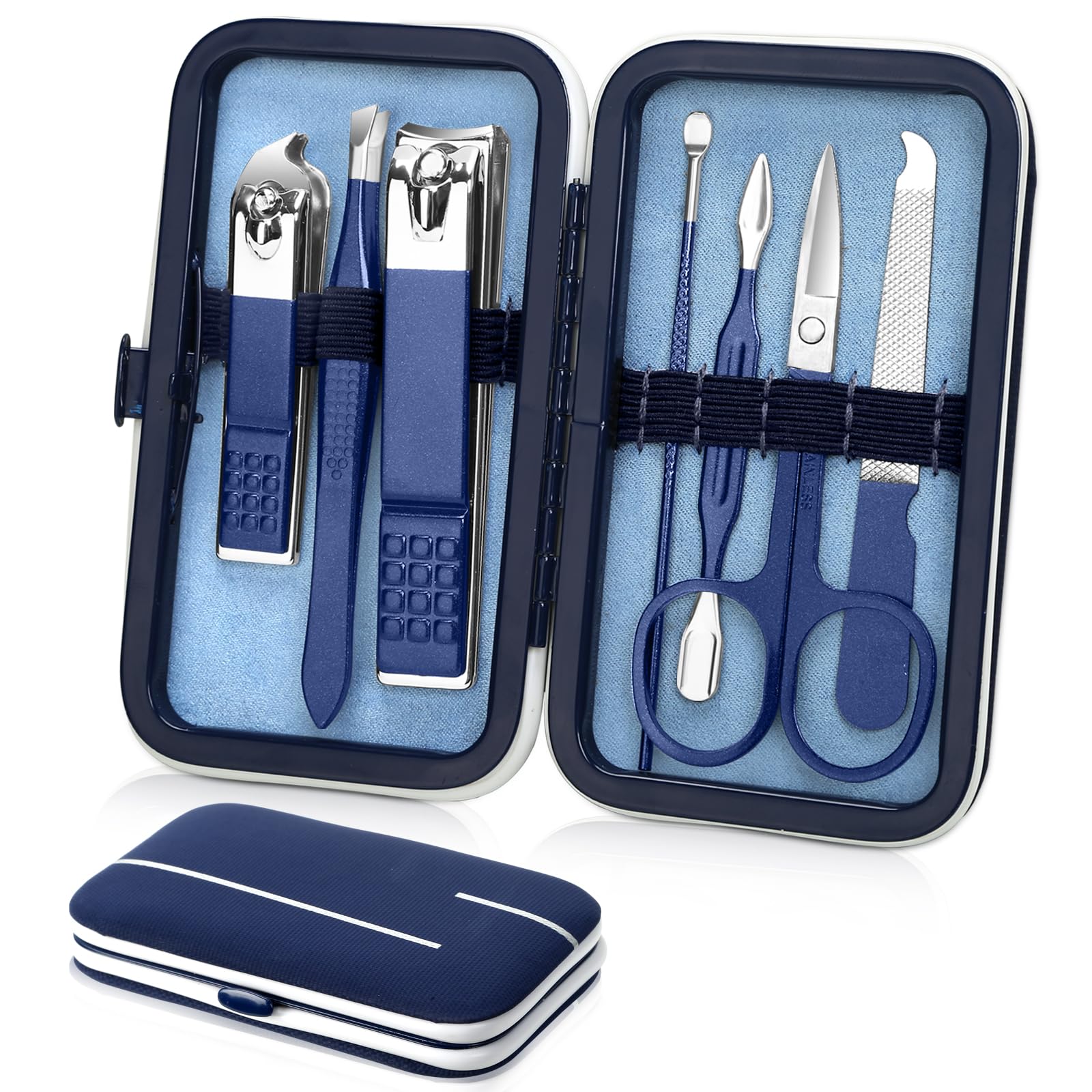Coffret Aceoce-manucure-voyage avec étui élégant, pratique en voyage.