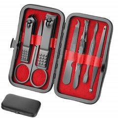 Aceoce ensemble-outils-manucure compact: kit pratique pour soins des ongles à domicile ou en voyage.