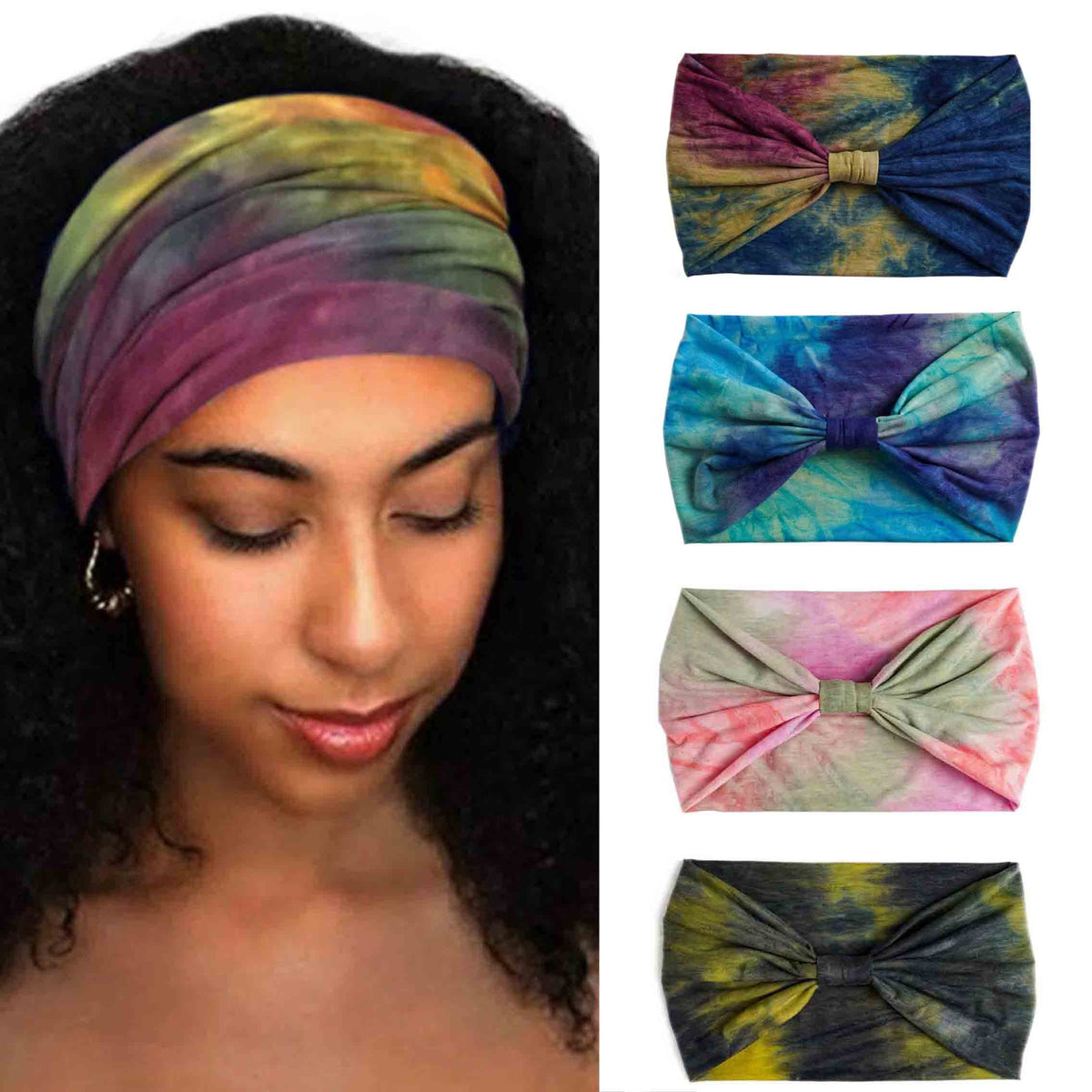 Aceorna bandeau-cheveux-large-elastique, confort maximal et absorption de la sueur pendant l'entraînement.