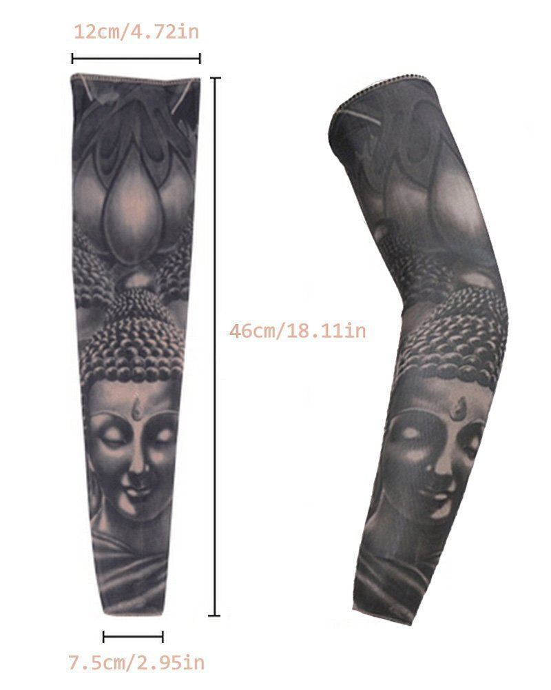 Acfun manchette tatouage figures: motifs variés pour expression personnelle