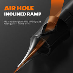Flux d’encre stable Ackbun pour des tracés constants et ombrage maîtrisé.