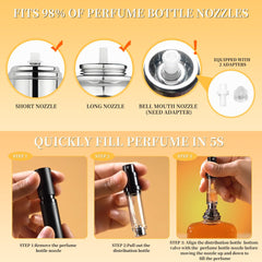 ACMYCH two-pack compact spray bottle for easy refills on the go.
