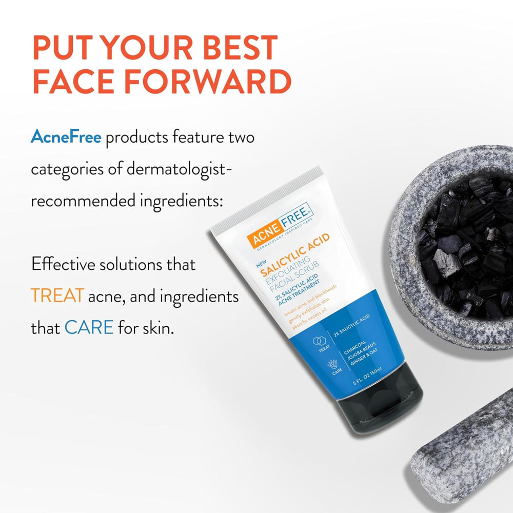 AcneFree Pack Deux Gommages : solution pratique pour la routine visage