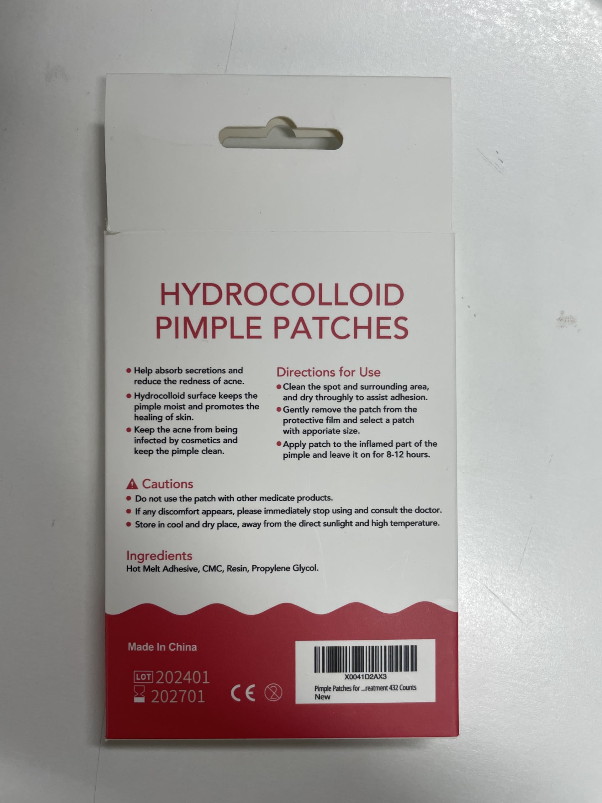 AcneGo patches absorbent pus et fluides pour une peau plus nette.