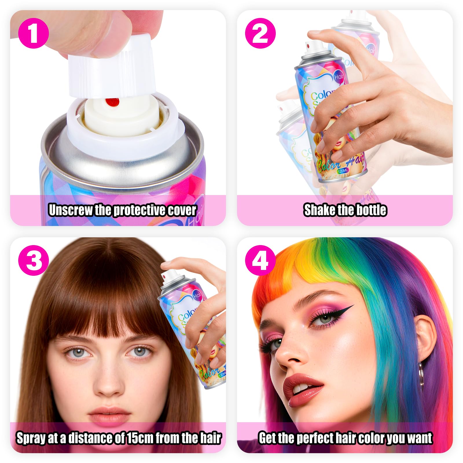 Acomler formule douce adaptée à tous les types de cheveux.