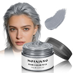 Acomler spray colorant gris temporaire pour cheveux, application rapide.