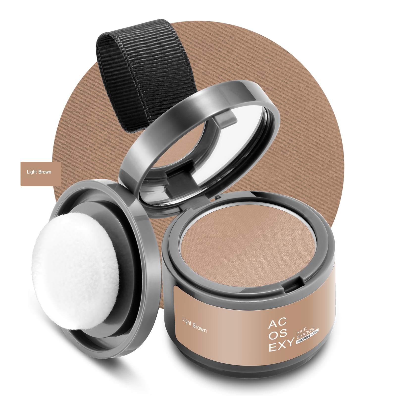 Acosexy Poudre Ombre Ligne capillaire offre un rendu discret et homogène toute la journée.