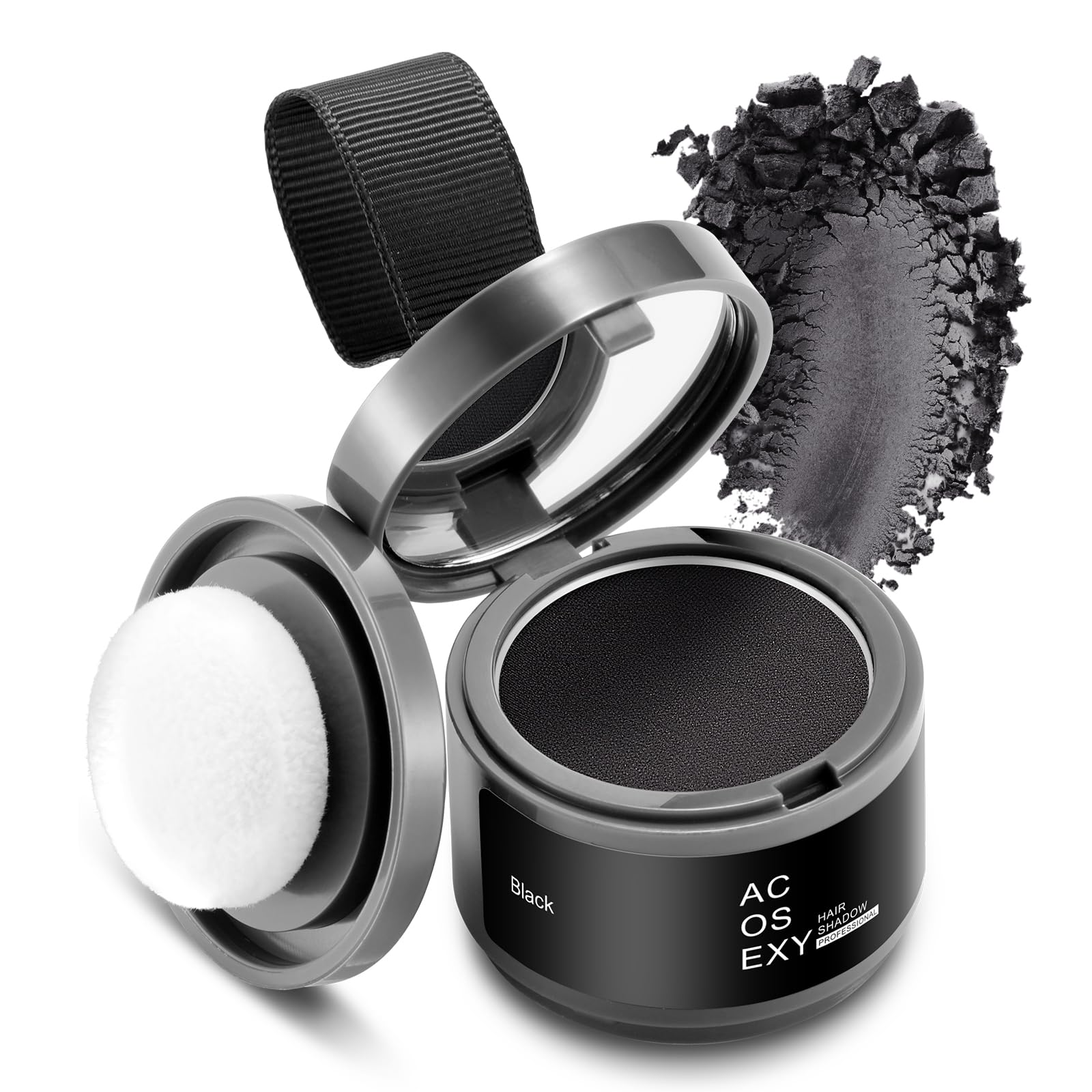 Poudre racines noir Acosexy, effet durable sans effort.