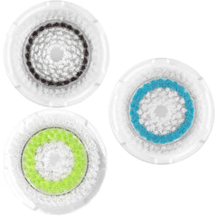 Acosexy tête-brosse visage bleu pour nettoyage en profondeur et douceur