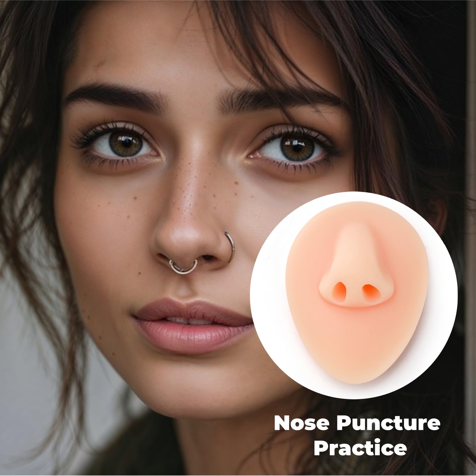 Modèles Acshio affichage bijoux piercing, outil de démonstration en magasin
