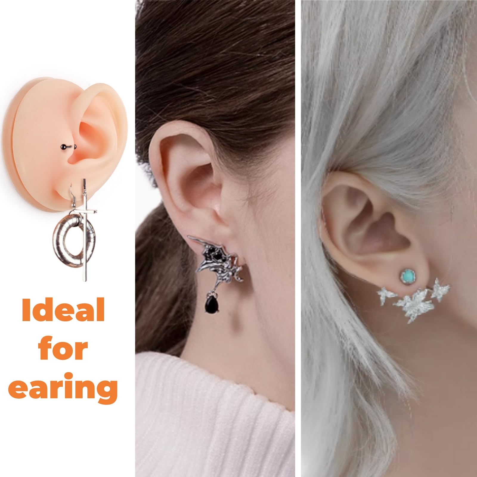 Modèles Acshio levres-langue piercing, reutilisables pour repetition