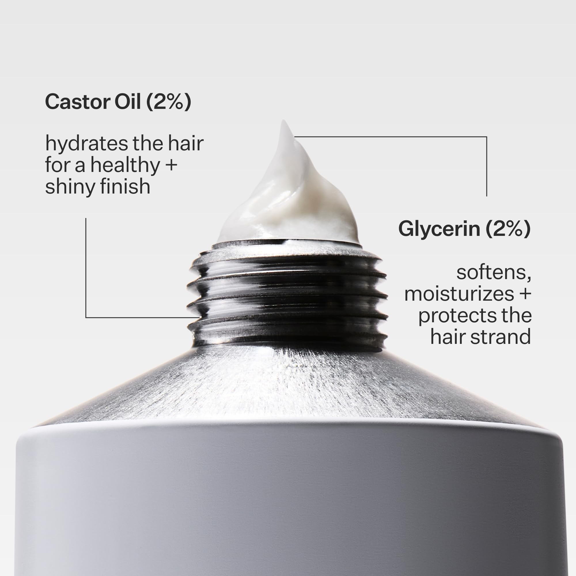 ACT+ ACRE Résultat après rinçage, brillance naturelle des cheveux