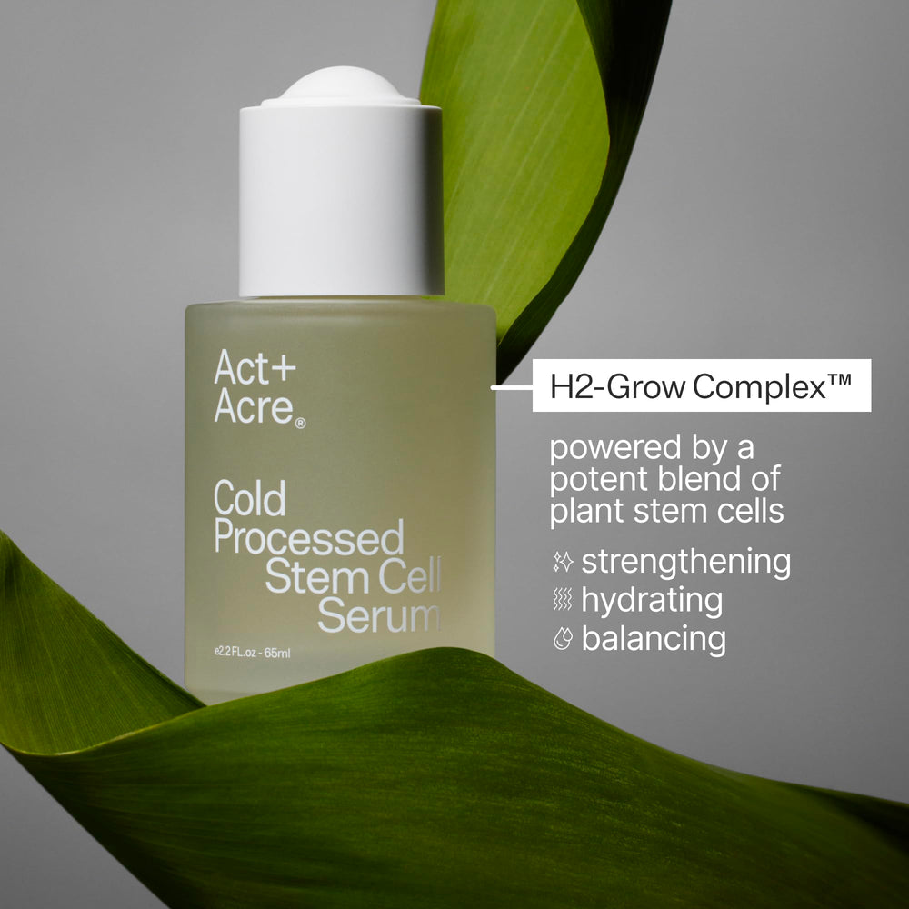 Formule ACT+ ACRE sans sulfates ni parabènes.