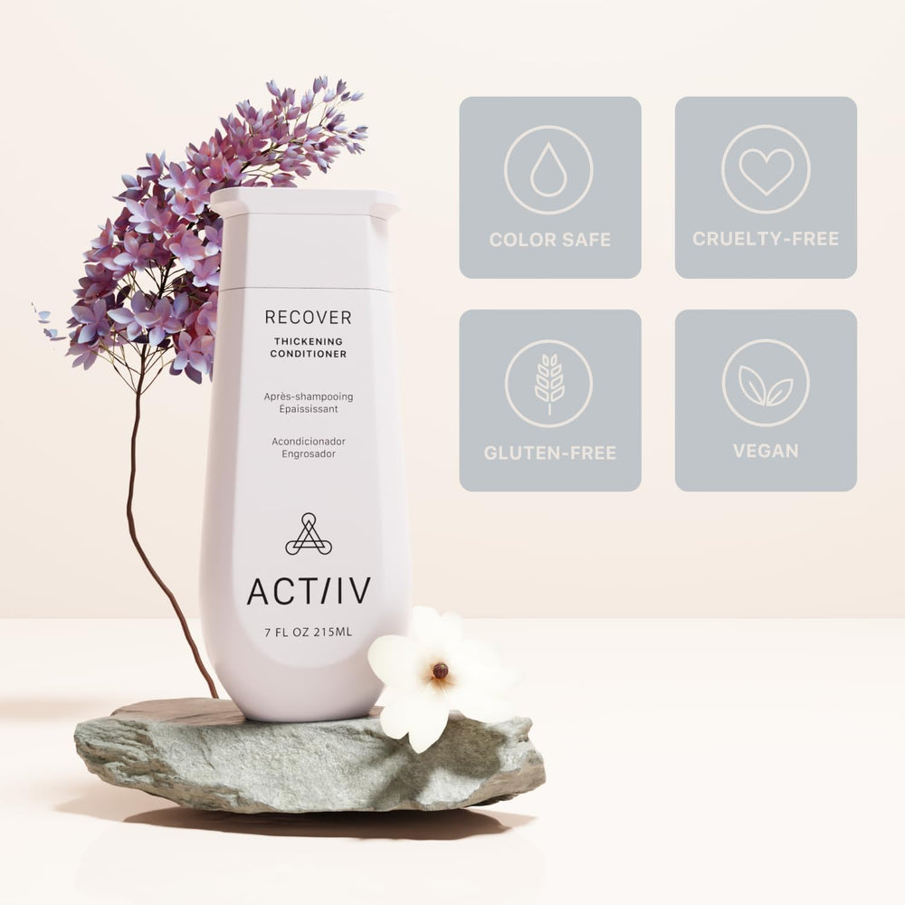 ACTIIV Recover: formule compatible coloration pour une routine sans compromis.