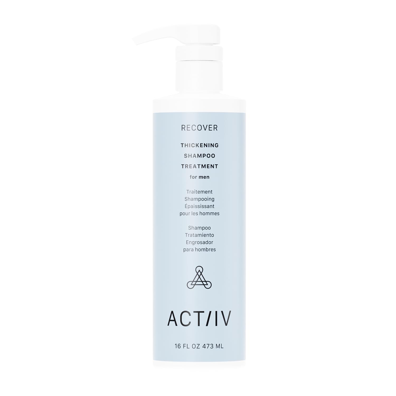ACTIIV Recover bouteille de shampoing pour un lavage en profondeur et énergie du cuir chevelu