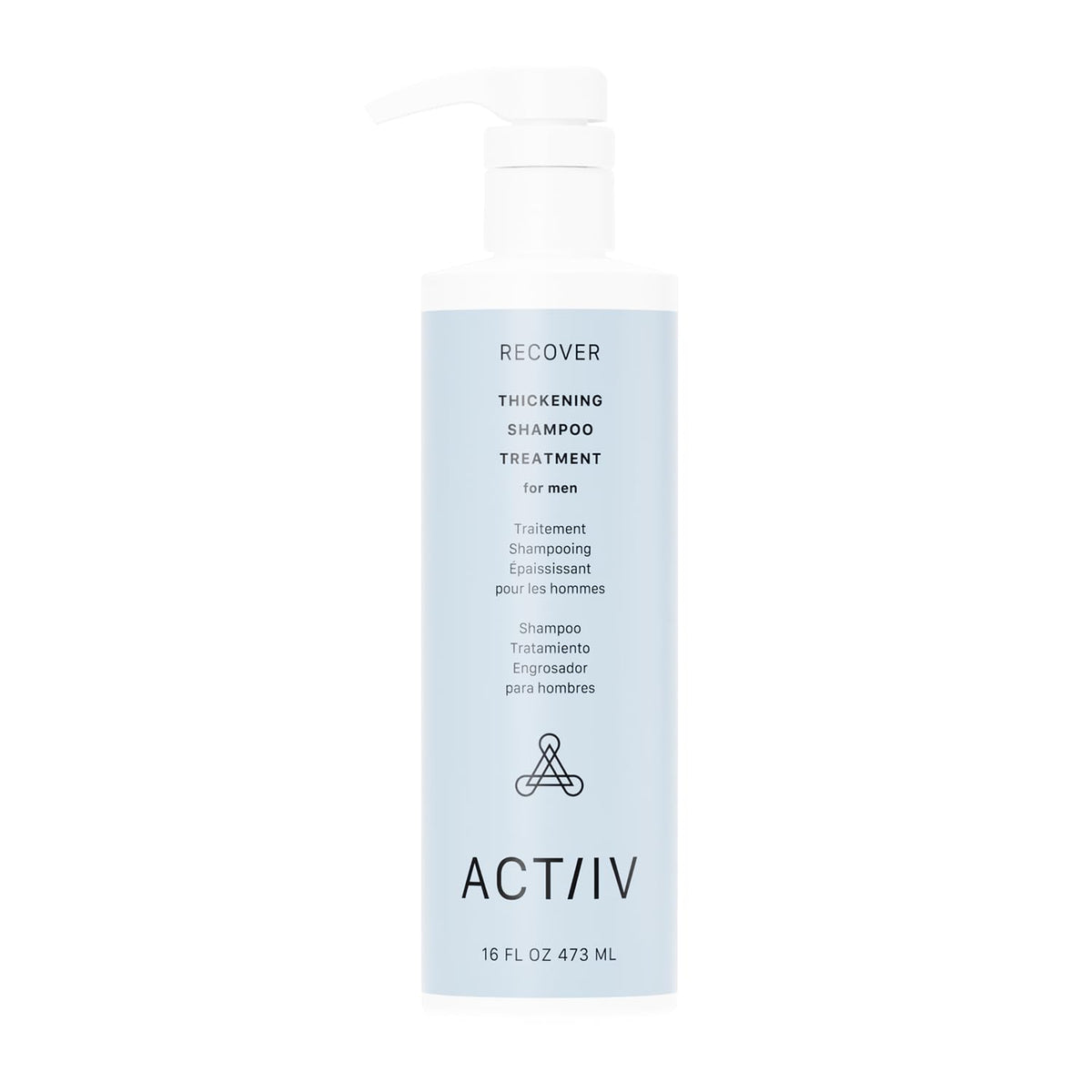 ACTIIV Recover bouteille de shampoing pour un lavage en profondeur et énergie du cuir chevelu