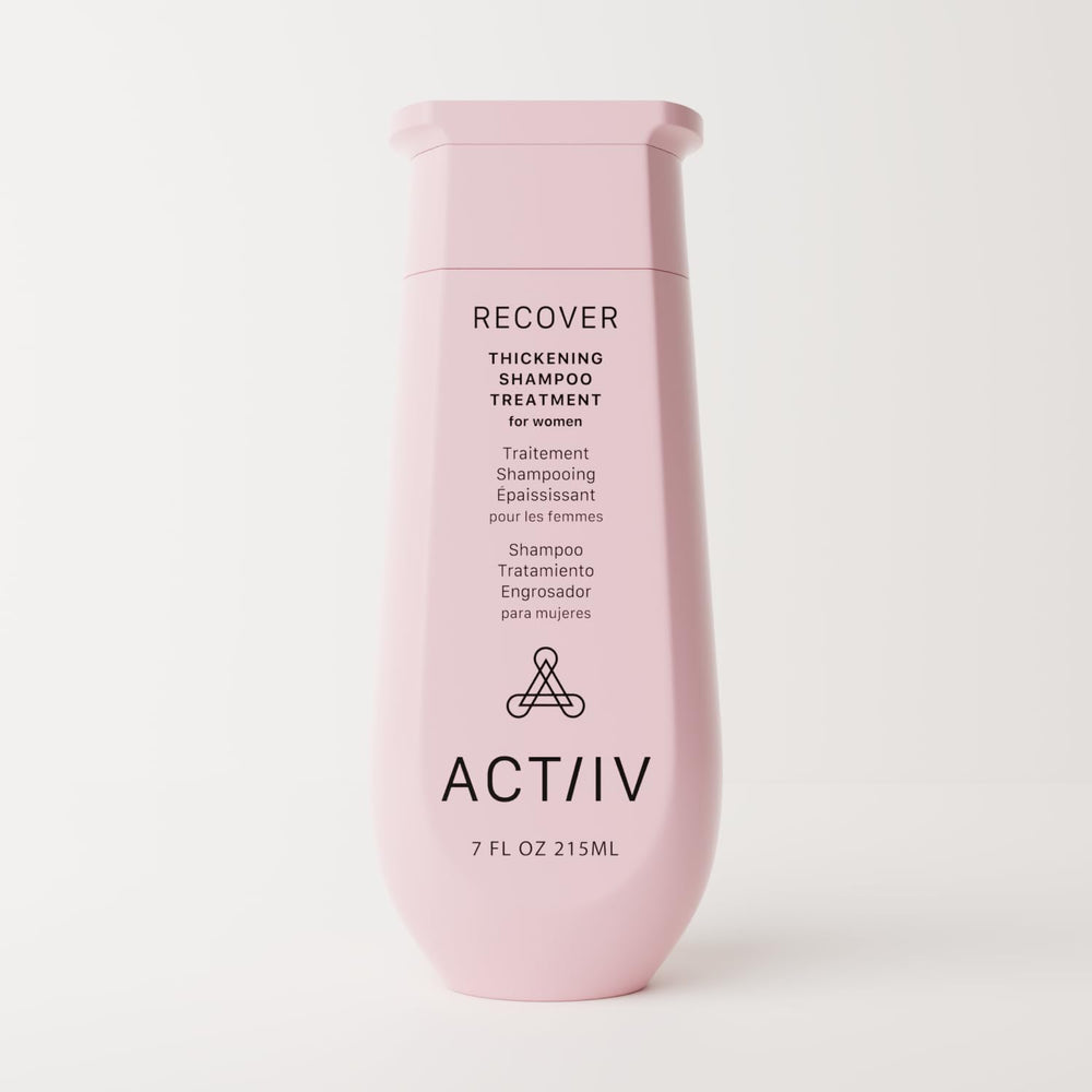 ACTIIV Recover Shampoo emballage, design premium pour votre routine capillaire.