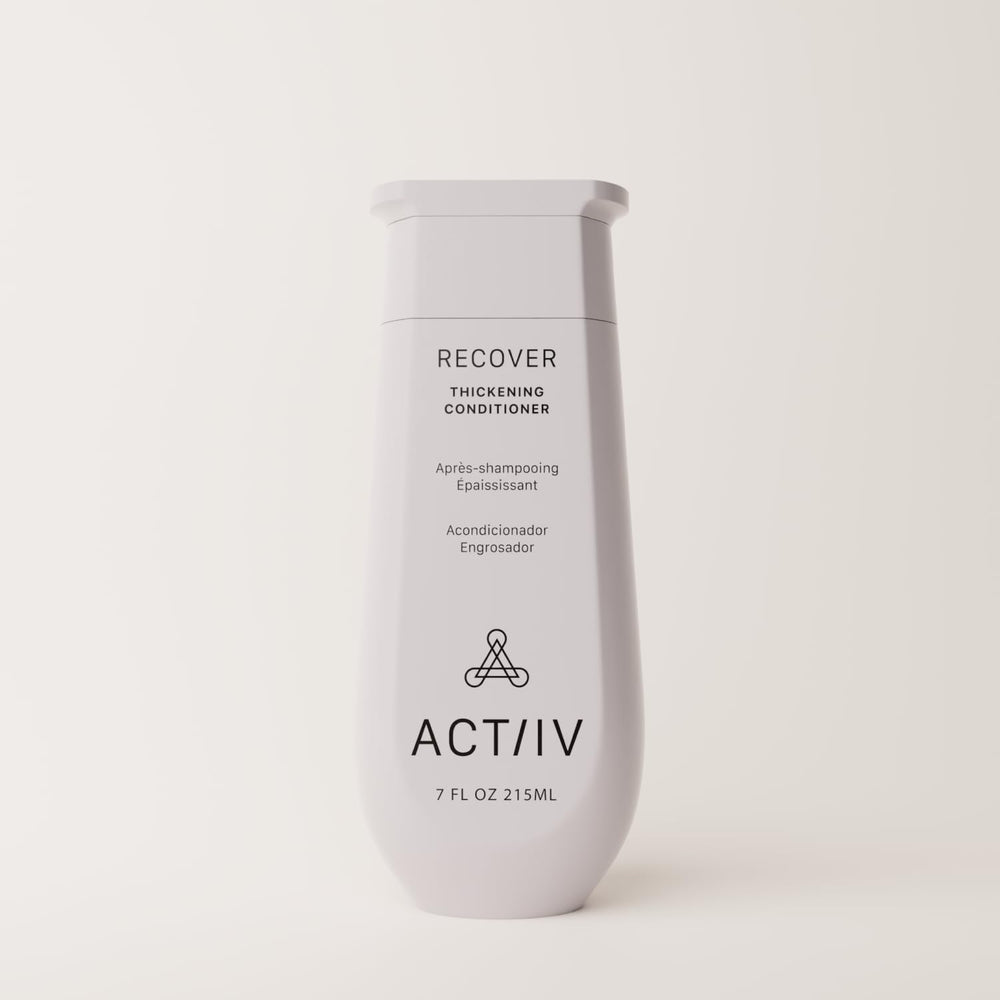 ACTIIV Recover: texture crème riche pour nourrir les cheveux.