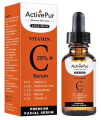 ActivePur sérum vitamine C visage, bouteille 60 ml pour un éclat potentiel.