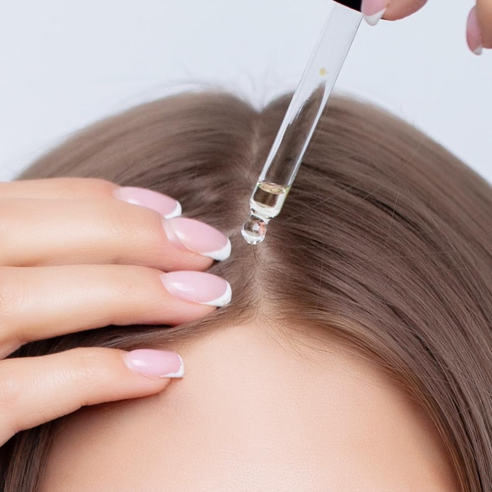 Démonstration d’épaississement des cheveux avec Actsyl-3.