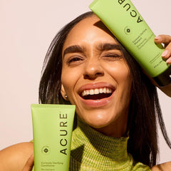 Acure Conditionneur Clarifiant, application facile sur cheveux humides.