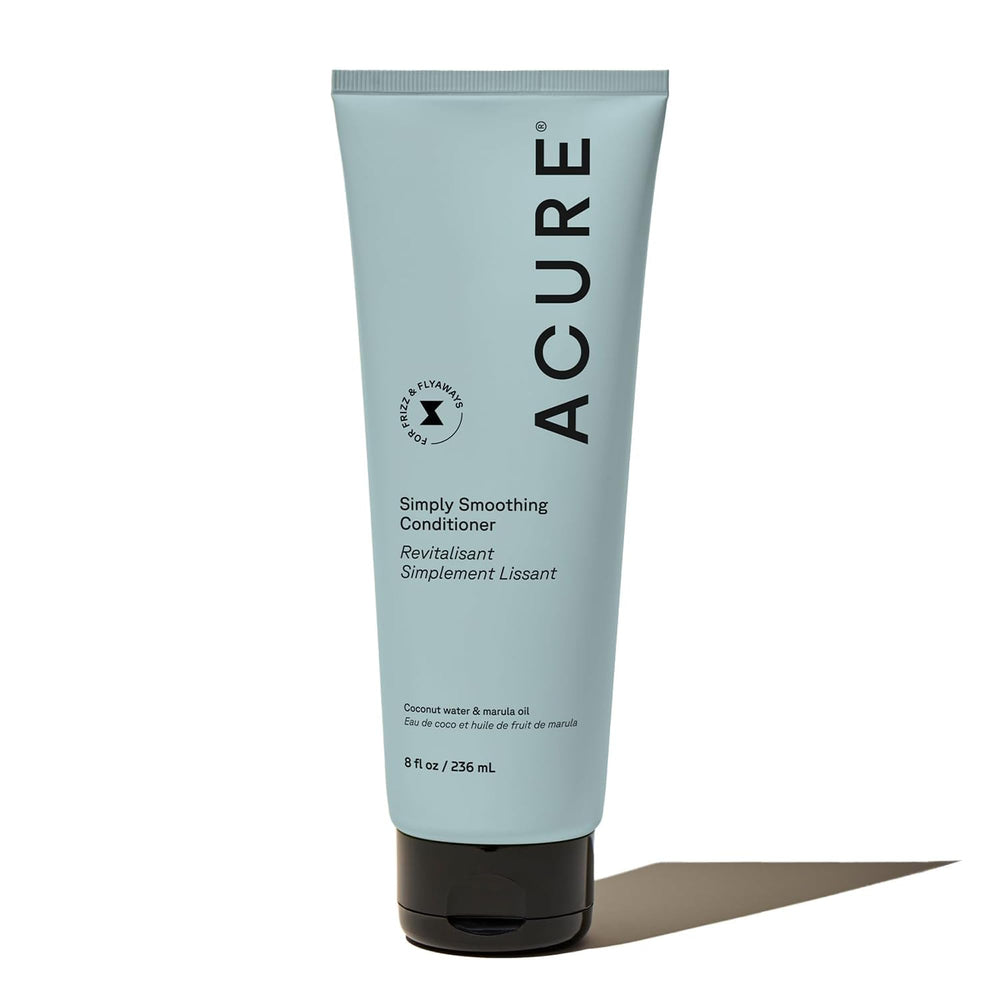 Conditionneur Acure lissage simple dans une bouteille de 236 ml, hydratation durable