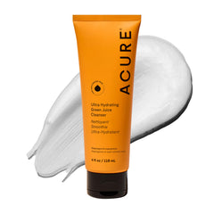 Acure Nettoyant Visage Vert, bouteille 4oz, hydratation quotidienne