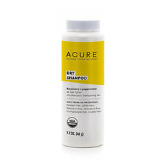 Acure Poudre-Seche Mini pour cheveux blonds, offre volume rapide et fraîcheur naturelle.