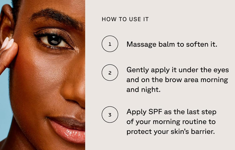 Acure Resilience Eye Balm peut améliorer l'élasticité du regard avec une utilisation régulière.