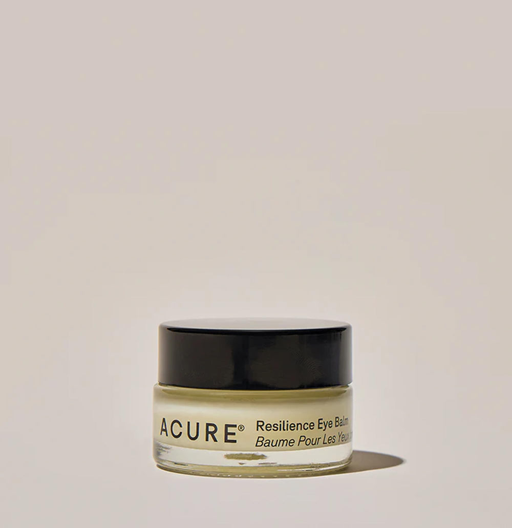 Acure Resilience Eye Balm flacon pompe pratique pour dosage précis.
