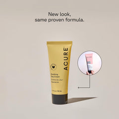 Texture légère de la crème Acure, hydratation rapide et confort quotidien.