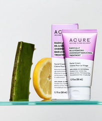 Acure Squalane végétal – texture luxueuse qui nourrit et équilibre la peau pendant la nuit.