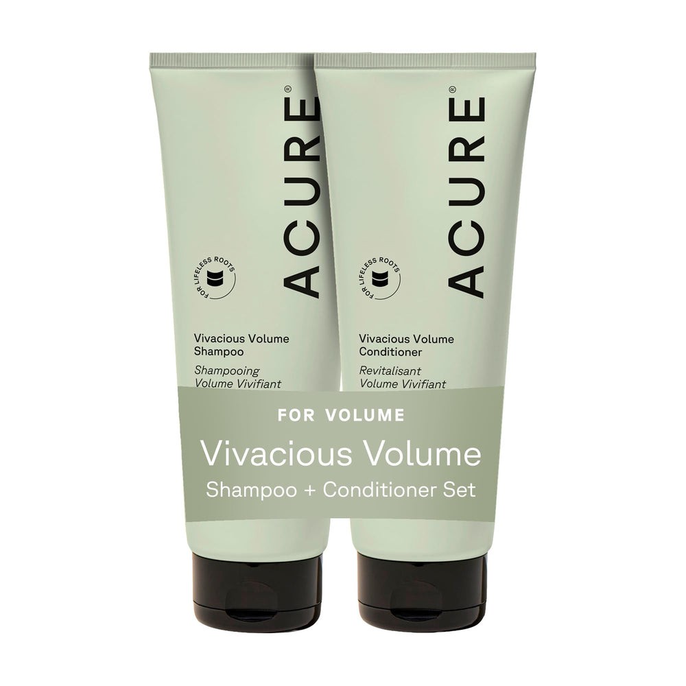 Acure Vivacious Volume Shampoo – bouteille prête à booster le volume des cheveux