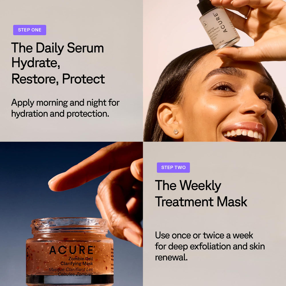 Acure Zombie Cell Serum formule végane – sans parabènes et sans cruauté animale