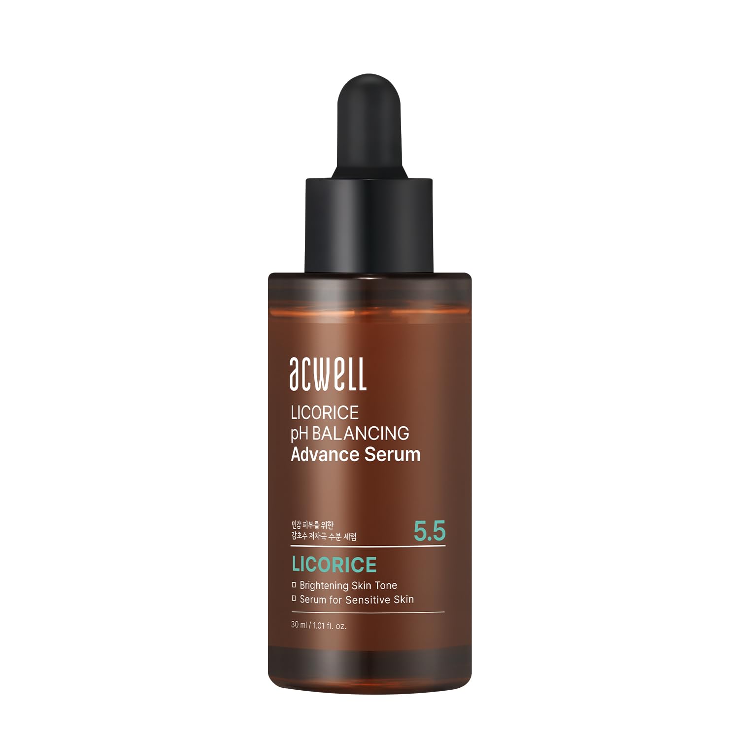 Rituel quotidien ACWELL Licorice pour un teint plus homogène
