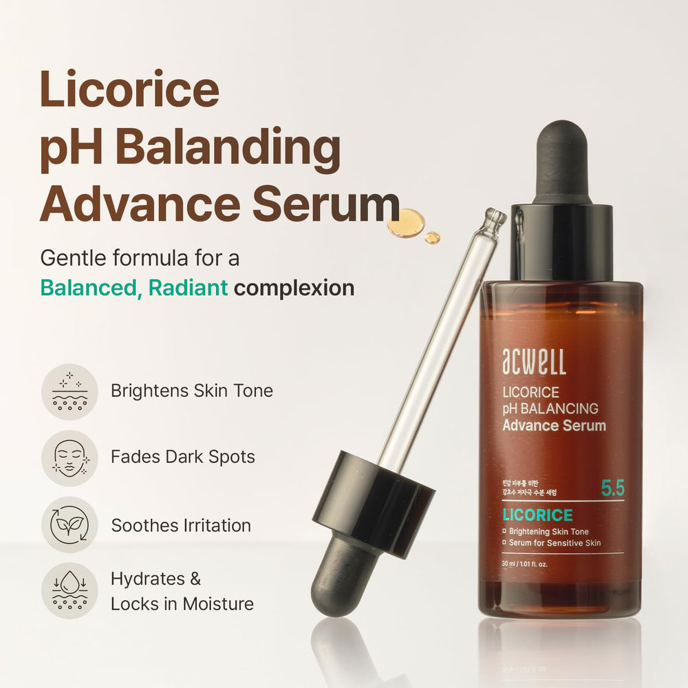 Texture crèmeuse du sérum ACWELL nourrissant la peau