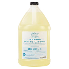 Savon moussant Castile Adams pour mains, refil 1 gal sans parfum, douceur naturelle.