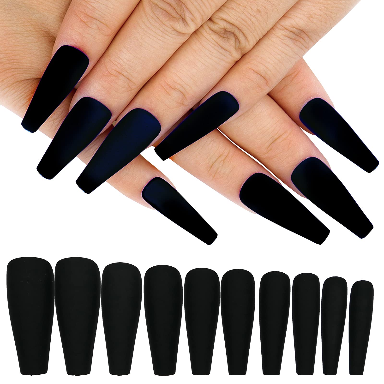 AddFavor onglets adhésifs matte coffin blanc, rendu net et élégant