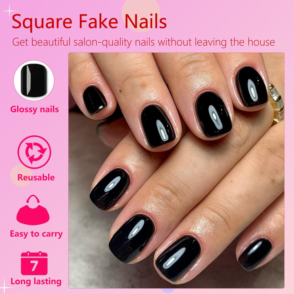 AddFavor onglets adhésifs pour ongles faciles et rapides à poser