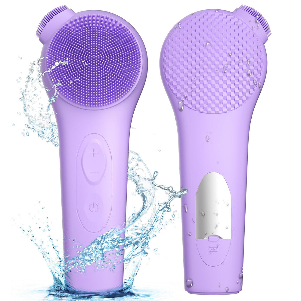 ADINC brosse visage silicone étanche rechargeable pour nettoyer en profondeur les pores.