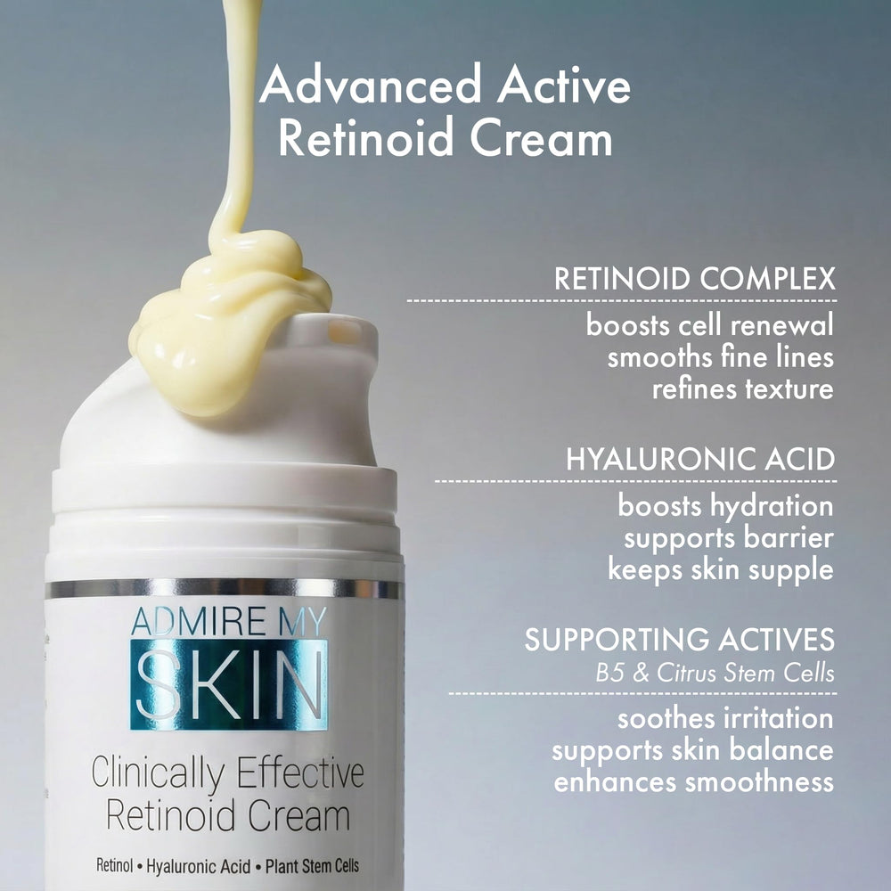 Application nocturne de Admire My Skin qui peut s’intégrer à votre routine de soin.