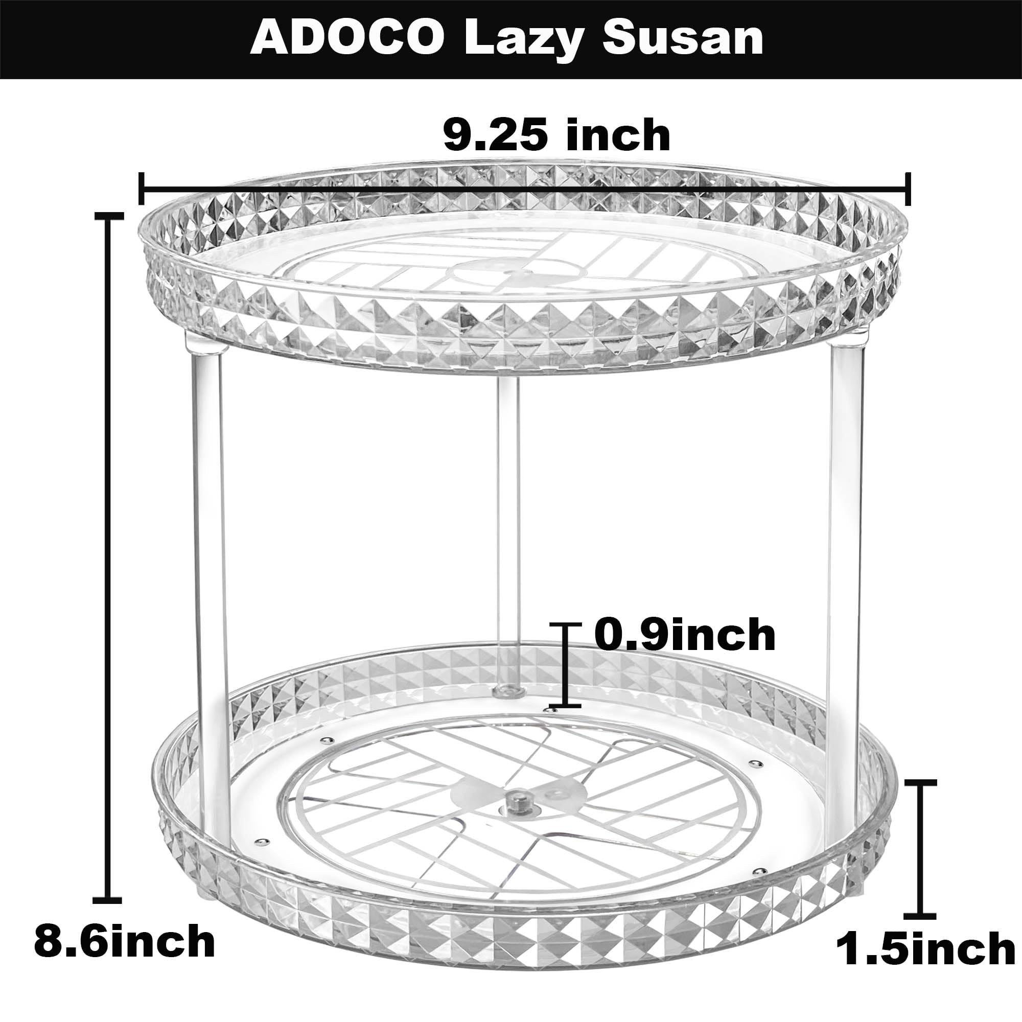Adoco support polyvalent, deux niveaux séparables, adaptable selon l’espace