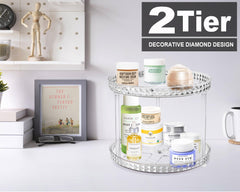 Adoco rotation 360°, organisateur cosmétiques, accès rapide et sans effort