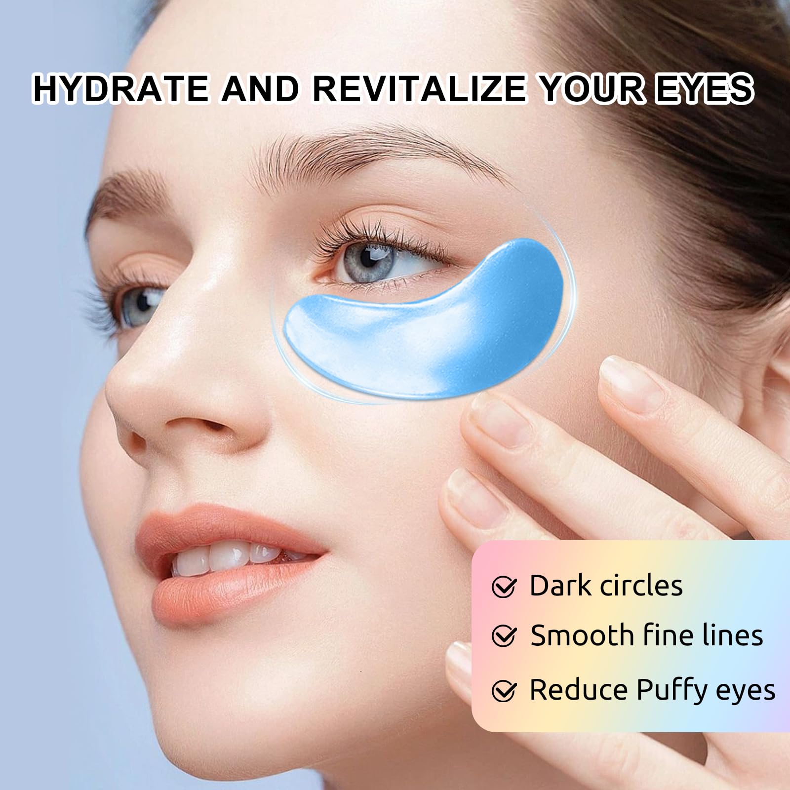 Adofect application rapide, masque yeux 10–20 minutes pour revitaliser la peau.