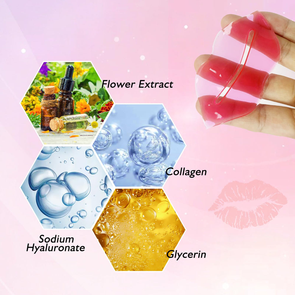 Boite de masques levres Adofect collagene, cadeau idéal pour soin quotidien.