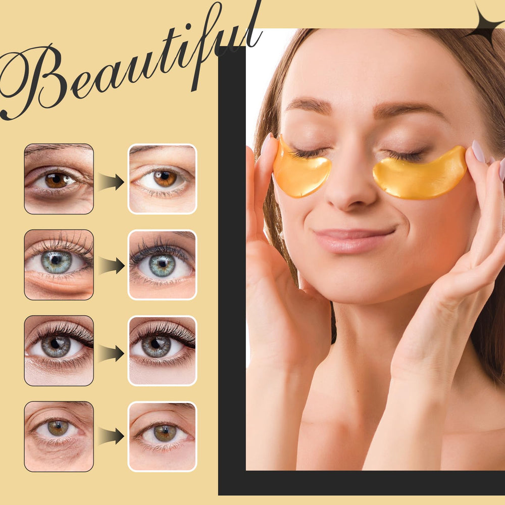 Collagène Adofect Yeux – visuel expliquant l'amélioration de l'élasticité.